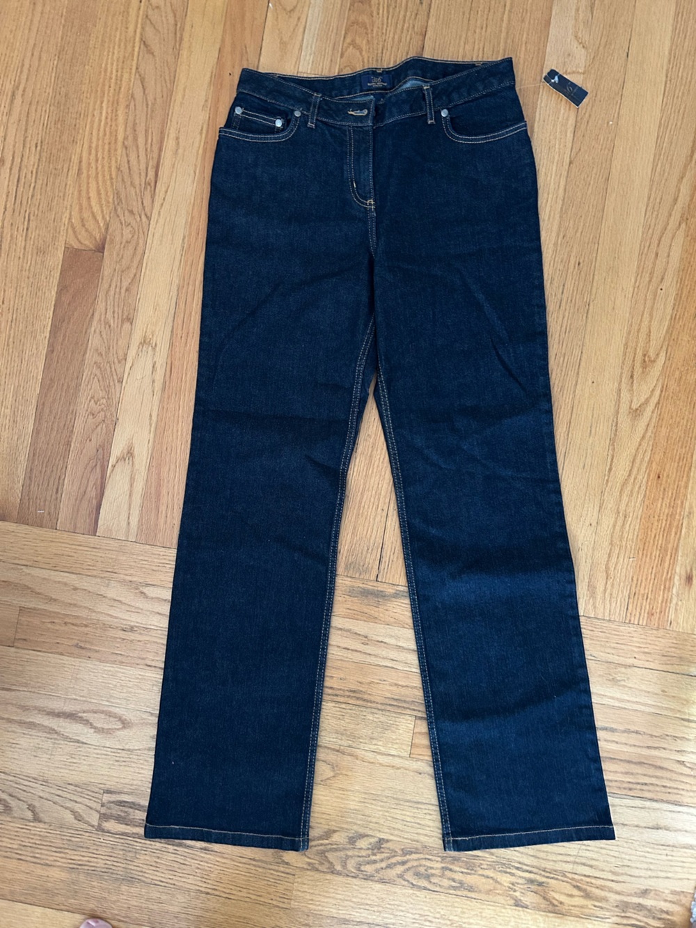 NWT Brooks Brothers Straight-Leg Dark Indigo Jeans